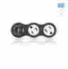 36053 Joules120-volt 360 Electrical 3-pcs 2-outlet 306 General Use Surge Protector With Usb Charger 856469001535