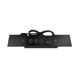 Js Vi Deo Technology 014679475090 Brush Connectivity Box Conference Table Power With 3 Socket 1 Usb-