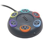 K64494na Kensington Smartsockets Table Top Surge Protector 085896644941