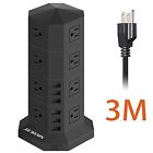 Kce0083-bk-us Jzbrain 16-outlet 6-usb Tower 714874679797
