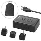 Kce0086-bk-us Jzbrain Travel Power Strip Outlets Usb Ports Charging Station With