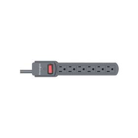 1543902 Kensington 38214 6 Outlet Power Strip Gray