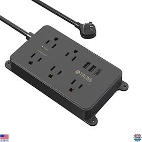 B07vxxcs9n Klein Tools Surge Protector Power Strip 5 Outlets 2 Usb A 1 C Wall Mountable 5ft