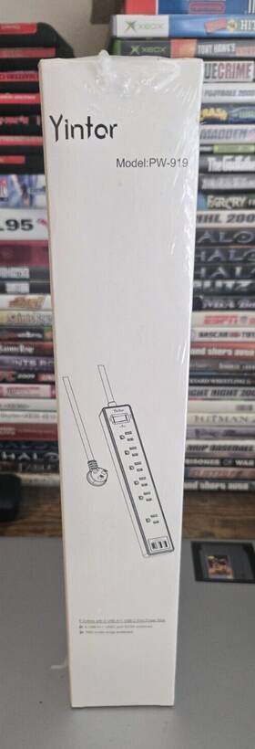 Dtu1601-1407wa Kmc Ktmc Yintor - 6 Outlet 3 Usb Port Power Strip 6ft Pw-919 Brand New Sealed