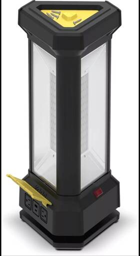 Koda 840010303773 New Kida Work Lef Light Tower With Power Outlet And Usb Free Shipping Look