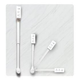 1800j Kompsen 195122938295 Power Socket Expander Features Usb-a Usb-c 2 Ac Electrical Outlet Exten