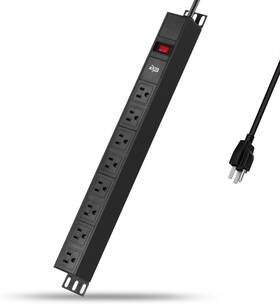 8541545282 Kt-kmc 8-outlet Metal Power Strip Surge Protector Rack Mount Pdu Mounting B