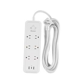 20615-1410wa Ktmc Gaston Surge Protector Power Strip - 10 Ft Plug Extension Cord 6 Widely