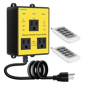 Kt-v03 Ktnnkg 120v Remote Automatic Vacuum Switch With Extra Tools Outlet Wireless Dust Co