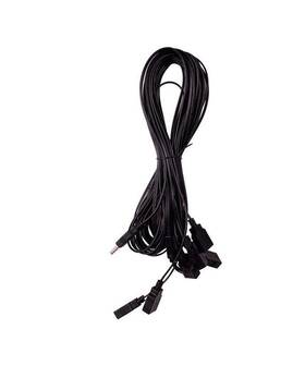 Usb0017 Kurt Adler 086131857867 6ft Usb Power Extension Cord With Black Wire And 6 Ports W
