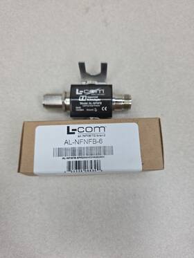 Al-nfnfb-6 L-com Al-nfnfb6 N-female To Bulkhead 0-3 Ghz 90v Lightning Protector