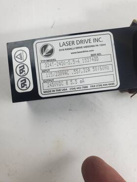 324t-2450-5.5-4 Laser Drive Inc Nsb Power Supply
