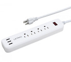 Ld602wt Leting 4-outlet Power Strip 605175272872