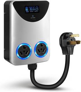 Lesstnema1030-1030us Lectron Nema Socket Splitter - Power Your Ev Charger And High-powered Appliance