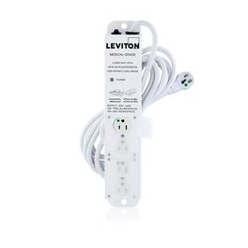 5304m-1n5 Leviton 078477611807 Power Strip 15-amp 125-volt 4 -outlets 15-feet Cord Len