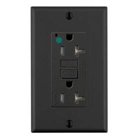 Gftr2-hge Leviton 078477723715 20a-125v Extra-heavy Duty Hospital Tamper-resistant Duplex Self-tes