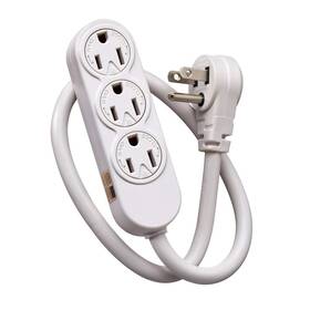 49605-aps Leviton 3-outlet Power Strip For Use Inside Structured Media Center White