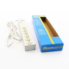 5300-h15 Leviton Hospital Surge Protected 6-outlet Strip No Switch 6ft Cord 15a