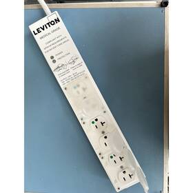 6-receptacle Leviton 53c6m-2s5 5306m-2s5 Med 20a Surge 15ft