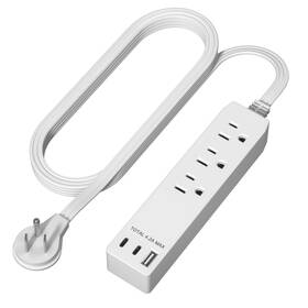 Ewq-0608-67 Lider Outlet Extender With 3 Receptacles Usb Type-a And 2 Type-c Port Ultra-t