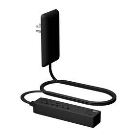 Lwe3-3rac-bk Lider Outlet Extender With 3 Receptacles 12w Usb Type-a And Type-c Ultra-thi
