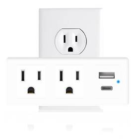 Cpats00-040 Lifeware Group Llc Multi Plug Wall Outlet Surge Protector With Usb Ports - 2 Extender