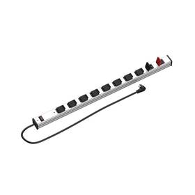 Link2home 810010539045 9 Outlets 2 Usb Heavy Duty Metal Socket Power Strip 10-foot Long Extension Co
