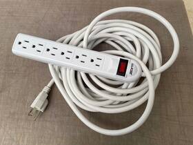Lts-6rs-1 Litesun Lite-sun Model 6 Outlet Power Strip Surge Protector With 25 Foot Cord