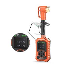 Rv13xs Losrik Rv Surge Protector 50 Amp Waterproof- Smart 50amp Power Protectors With Real-