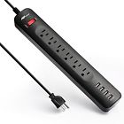 Lysb01m65h4rd-cmptraccs Flepow Usb Power Strip 611553127924