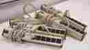 M6s-15 Sentrex Lot 5 Silver Surge Noise Protection Suppressor 6 Outlet Power Strip