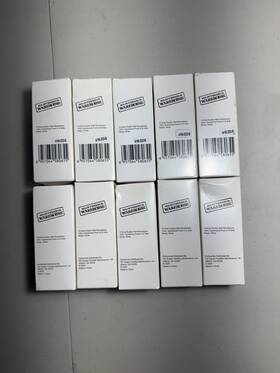 Maintenance Warehouse 957064580655 Duplex Wall Receptacle Outlet 15amp/125v White 10-pack