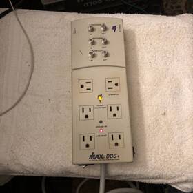 Max345 Max Dbs A1234 All Path Satellite Protecion Platform 6 Ac Outlets Line Aux Equip