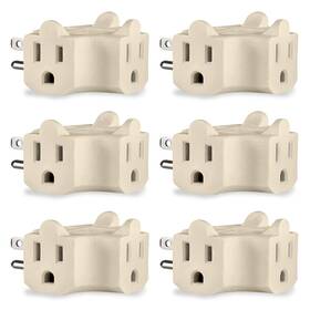 Maxlin Cable 850013780037 Heavy Duty Outlet Extender T-shaped Adapter With 15 Amps 125v 50