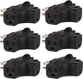 Maxlin Cable 850013780181 Power Extender T-shaped Adapter With 15 Amps 125v 50hz Watts 3 Outlet Adapternew