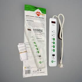 Aps-7-600 Megalight Magalight 7 Outlet Advanced Power Strip-save Energy- Tv/pc 3ft Heavy Duty Cord