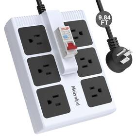 Melyolpd 921712034609 Gfci Power Strip Heavy Duty Extension Cord With Leakage Protection 9.84 Ft 14