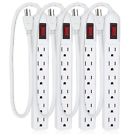 Mep-6a-4 Maxxima Outlet Power Strip Surge Protector Joules Pack 755183174313