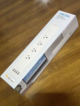 Meross 973696566553 Smart Power Strip Compatible With Apple Homekit Siri Alexa Google Home
