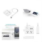 Mgps100w Portable Mini Power Strips With Smart Usb Charger 745360468038