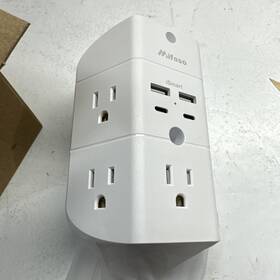 Xfl23 Mifaso Wall Outlet Extender With Usb Ports Splitter Surge Protector