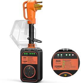 12000j Millionhome 752811751359 Rv Surge Protector 50 Amp Waterproof Upgraded Power Su
