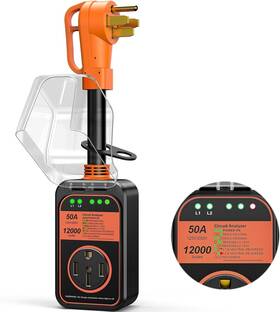 Rvo501 Millionhome Rv Power Surge Protector 50 Amp Ip68 Waterproof 12000 Joules Circuit Analyzer