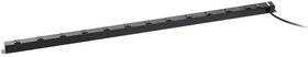 Monoprice 27847 - 12 Outlet 4ft Metal Power Strip With 6ft Cord Black