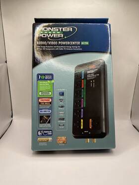 Monster 042976724467 Green Power Audio Video Powercenter Av 775g New Old Stock
