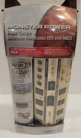 Monster 050644483271 Power Hts 1000 Mkiii Surge Protector Home Theater Center New