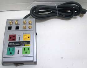 Monster 050644608049 Power Hts 400 Strip Surge Protector Home Theatre Clean
