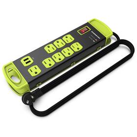 Monster 850005047650 Workshop Heavy-duty Garage Power Strip Surge Protector - Mountable