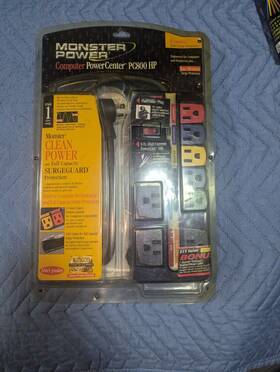 119064-00 Monster Cable Powercenter Pc800 Hp Rs Surge Protector Clean Power Stage1 Full Capacity