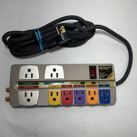 Ht800-av800 Monster Power Home Theatre Powercenter Ht800 Surge Protector Color Coded Theater